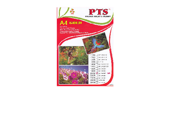 Giấy in Ảnh PTS Gold 230g/50 tờ A4 (2 mặt)